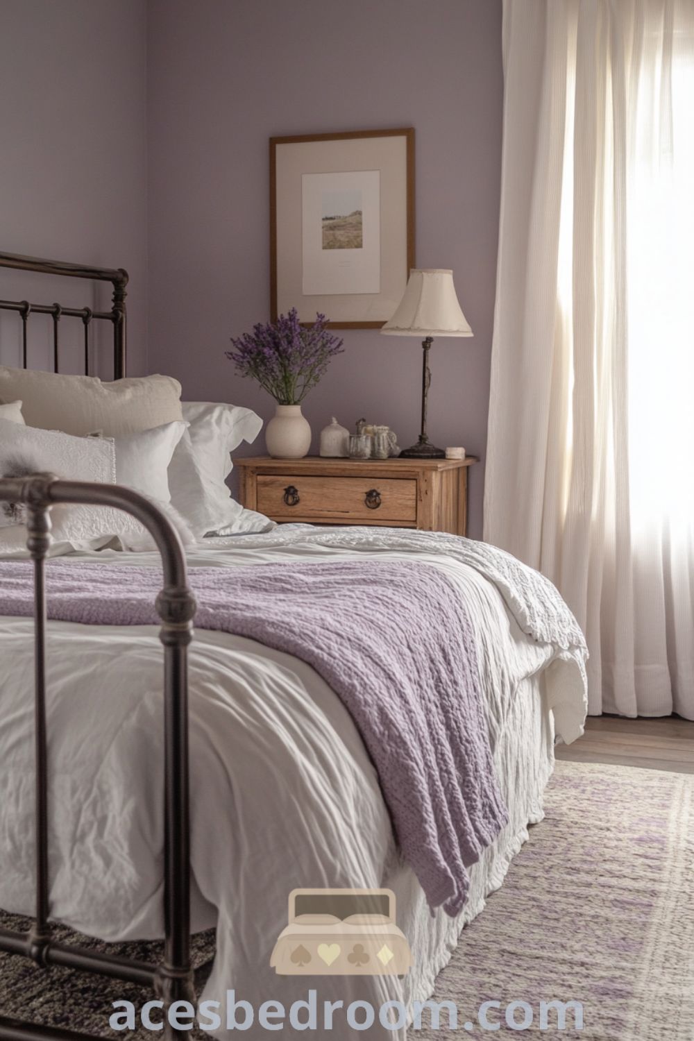 Charming French country bedroom on acesbedroom.com featuring cozy home decor, design ideas, inspiring decor inspirations, and cozy aesthetic elements.