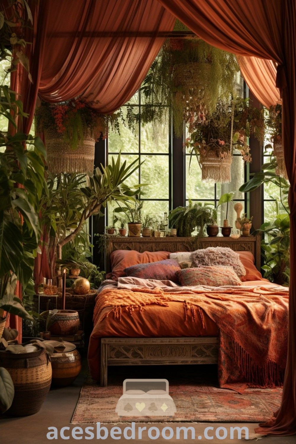 A stylish and cozy bedroom featuring thoughtful decor ideas for women, including soft textiles and warm colors for an inviting atmosphere. Explore unique design ideas and inspirations at acesbedroom.com for creating a sophisticated and calming space.